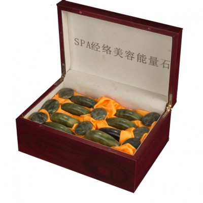 Professional jade stone massage set Natural Green Jade jade stone massage bed for Spa, Massage Therapy